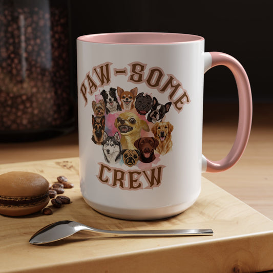 Paw-some Dog Lover Mug, Funny Pet Coffee Cup, Best Gift for Dog Owners, Animal Lover Present, Dog Themed Kitchenware