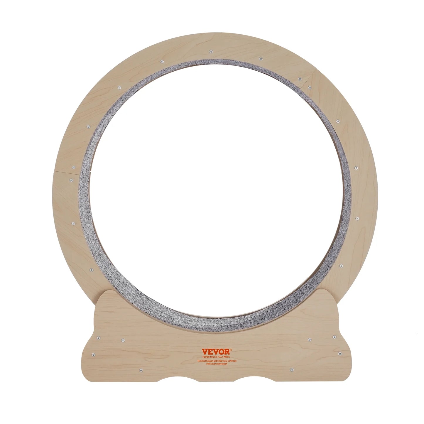 Cat Exercise Wheel, Large Cat Treadmill Wheel for Indoor Cats, 29.5 Inch Cat Running Wheel with Detachable Carpet and Cat Teaser for Running/Walking/Training, Suitable for Most Cats