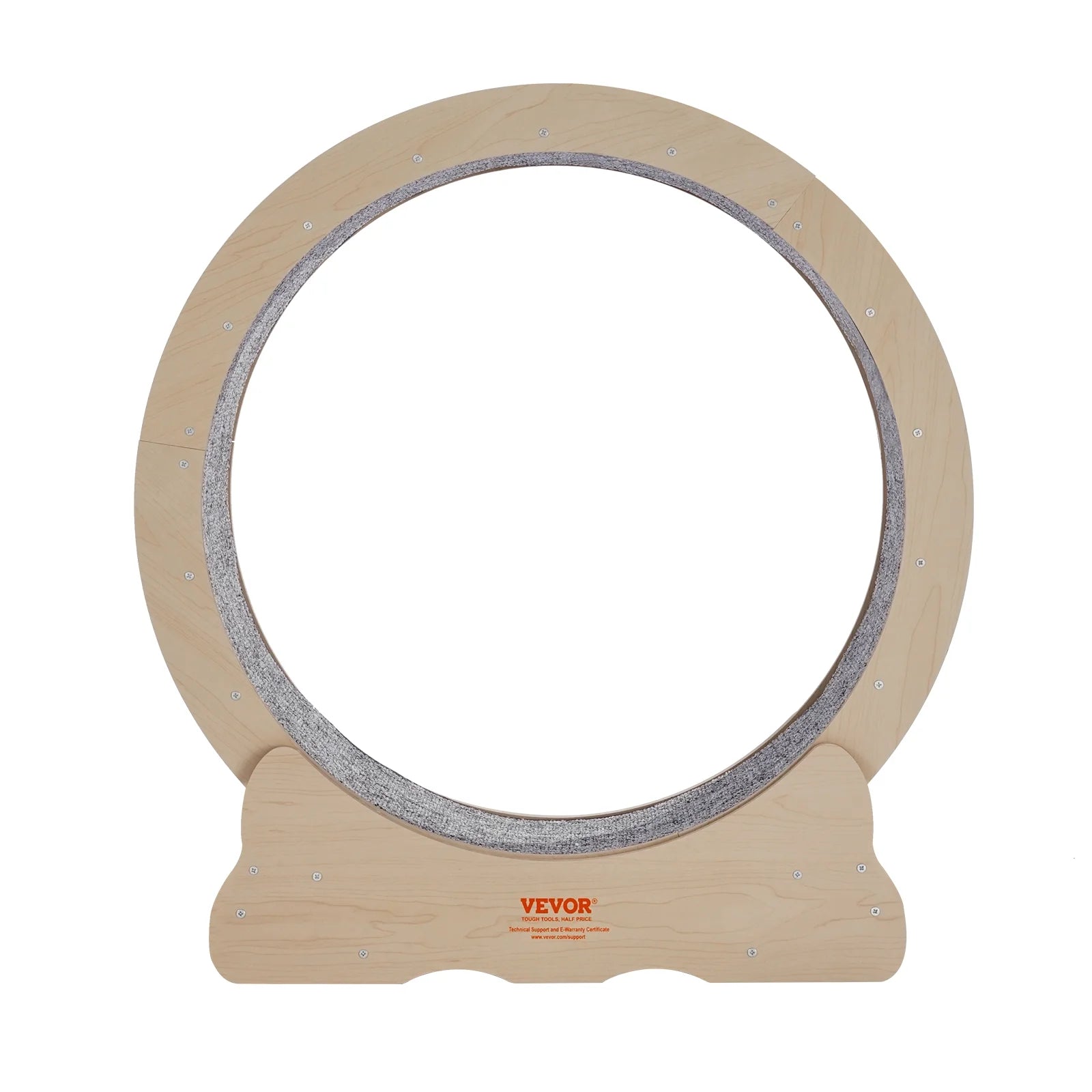 Cat Exercise Wheel, Large Cat Treadmill Wheel for Indoor Cats, 29.5 Inch Cat Running Wheel with Detachable Carpet and Cat Teaser for Running/Walking/Training, Suitable for Most Cats
